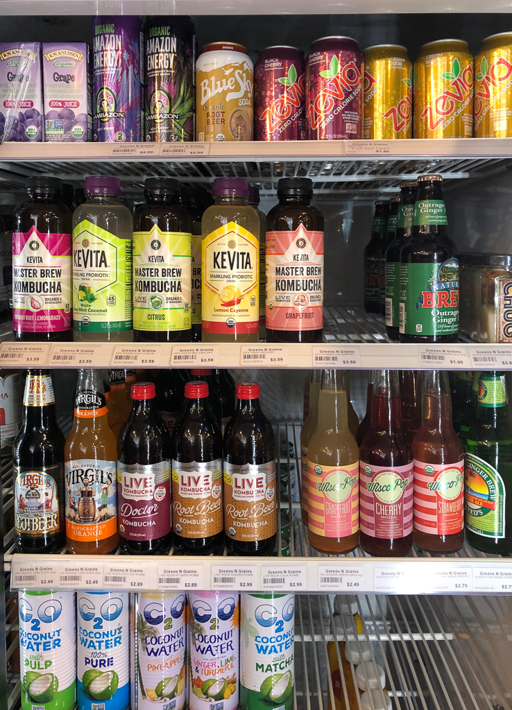 Kombucha in Door County at Greens N Grains
