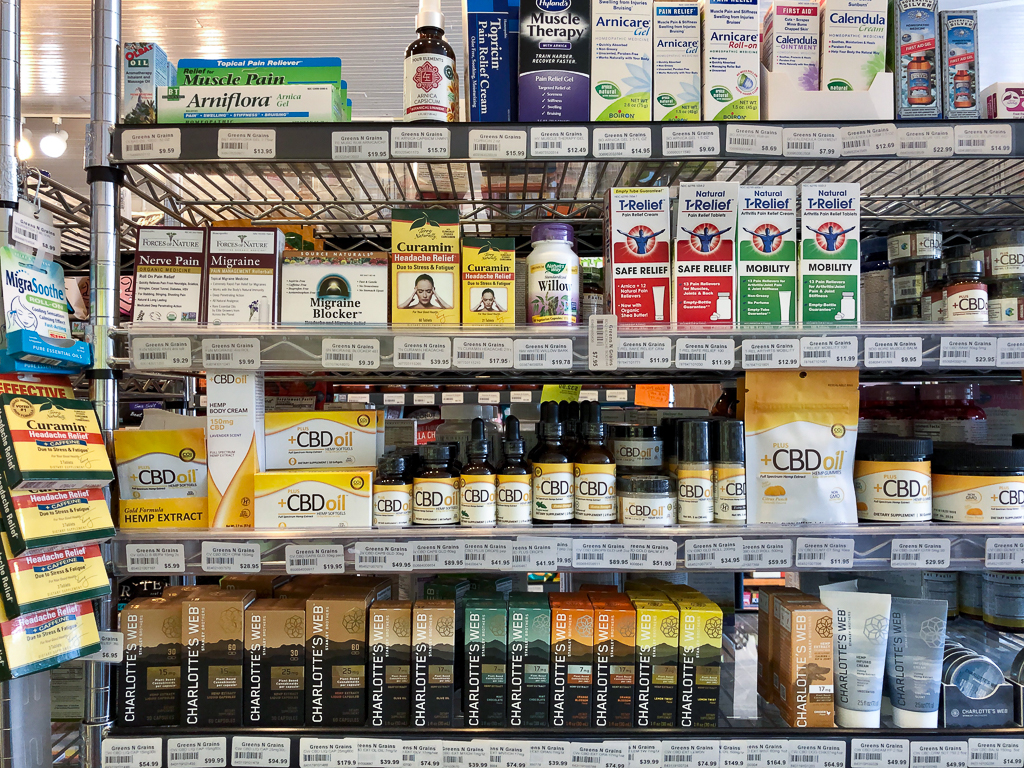 Vitamins and Supplements at Greens N Grains Natural Foods in Door County COVID response