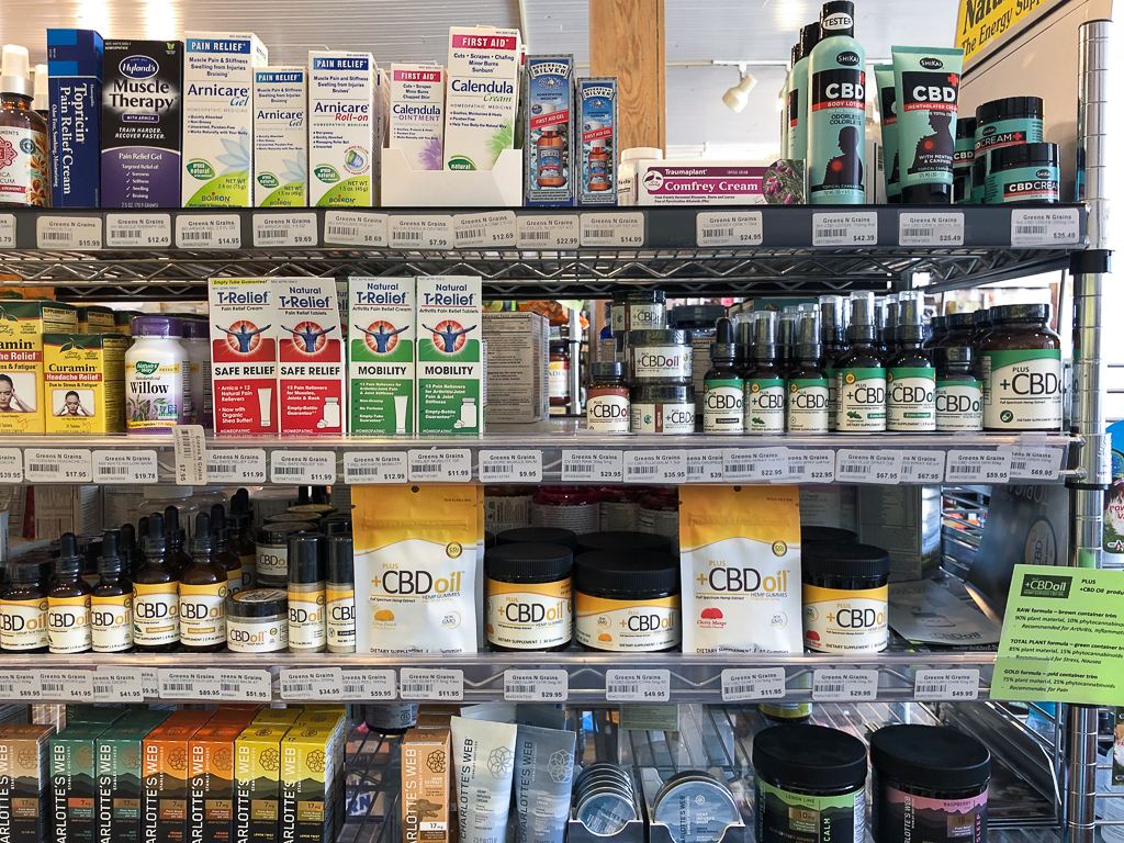 Vitamins and Supplements at Greens N Grains Natural Foods in Door County COVID response