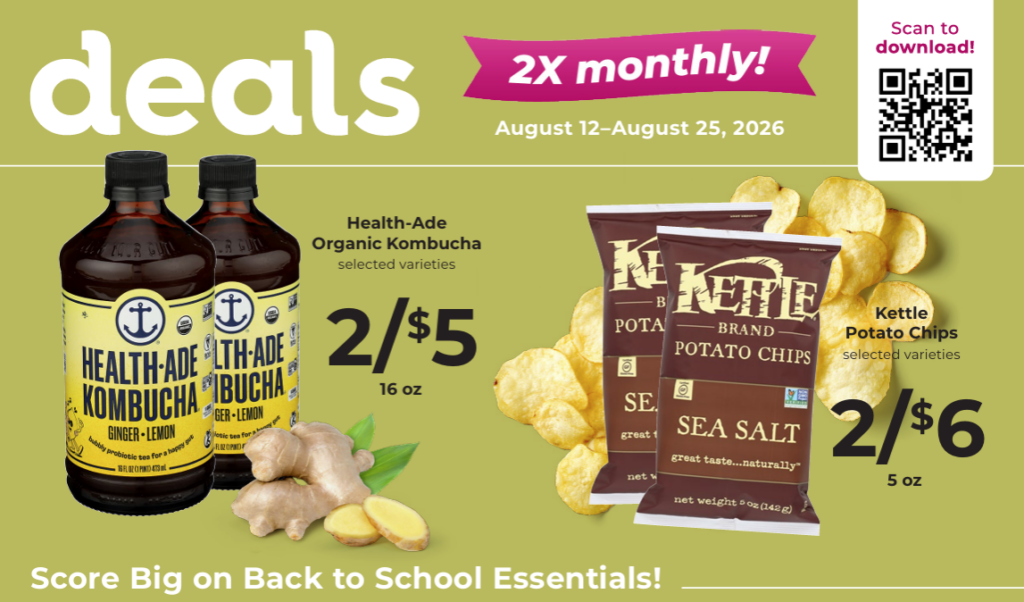 special pricing effective from August 12 - 25